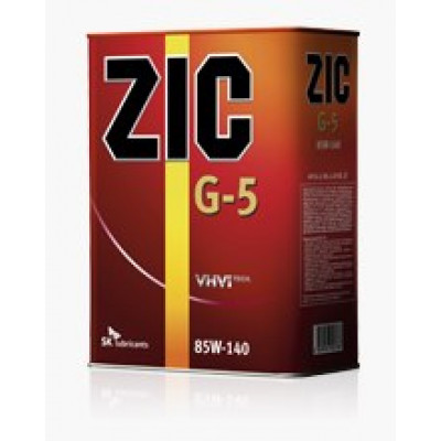 ZIC G-5 85w140 G-5 трансмиссионное масло 4 л ZIC G-5 85w140 G-5 трансмиссионное масло 4 л