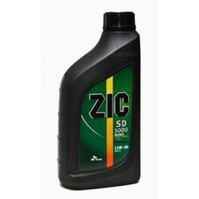 ZIC SD 5000 Diesel 15w40 CF-4 моторное масло 1 л ZIC SD 5000 Diesel 15w40 CF-4 моторное масло 1 л
