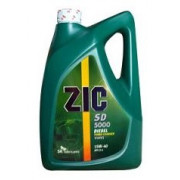 ZIC SD 5000 Diesel 15w40 CF-4 моторное масло 6 л