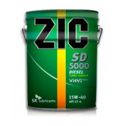 ZIC SD 5000 Diesel 15w40 CF-4 моторное масло 20 л