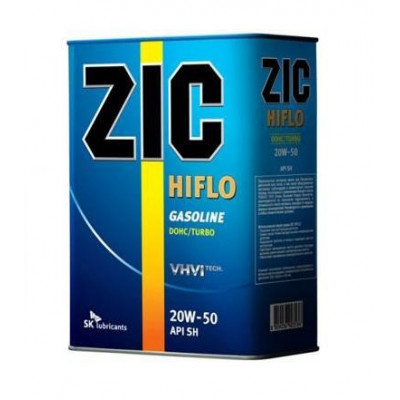 ZIC HIFLO 20w50 SH/CF-4 моторное масло 4 л ZIC HIFLO 20w50 SH/CF-4 моторное масло 4 л