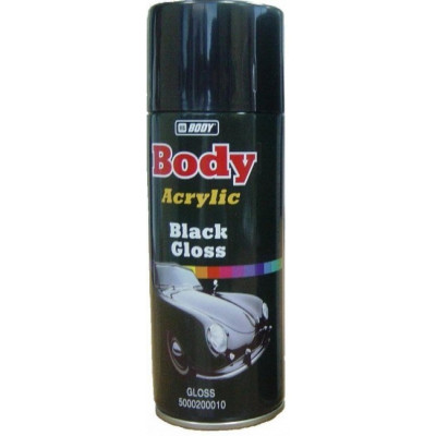 BODY Краска черная матовая 400 мл (аэрозоль) BODY Краска черная матовая 400 мл (аэрозоль)