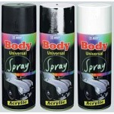 BODY Краска белая глянцевая 400 мл (аэрозоль) BODY Краска белая глянцевая 400 мл (аэрозоль)
