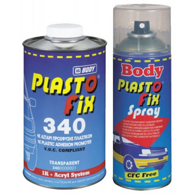 BODY Спрей-грунт для пластика PLASTO FIX 400 мл BODY Спрей-грунт для пластика PLASTO FIX 400 мл