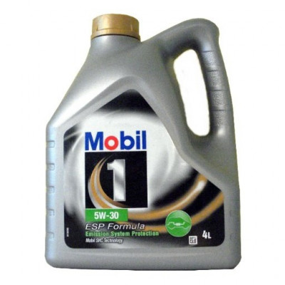 Mobil 1 ESP Formula 5w30 моторное масло 4 л Mobil 1 ESP Formula 5w30 моторное масло 4 л