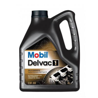 Mobil Delvac-1 5w40 моторное масло 4 л Mobil Delvac-1 5w40 моторное масло 4 л