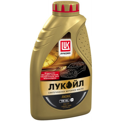 Лукойл Люкс 5w40 API SN/CF синтетическое моторное масло 1 л Лукойл Люкс 5w40 API SN/CF синтетическое моторное масло 1 л