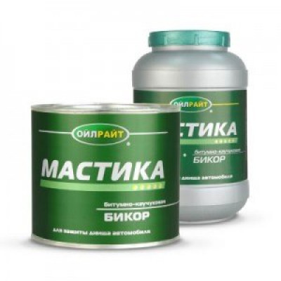 Oil Right Мастика Бикор битумно-каучуковая 2 кг Oil Right Мастика Бикор битумно-каучуковая 2 кг