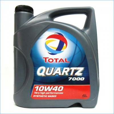 Total Quartz 7000 10w40 полусинтетическое моторное масло 4 л Total Quartz 7000 10w40 полусинтетическое моторное масло 4 л