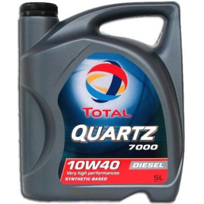 Total Quartz Diesel 7000 10w40 полусинтетическое моторное масло 5 л Total Quartz Diesel 7000 10w40 полусинтетическое моторное масло 5 л