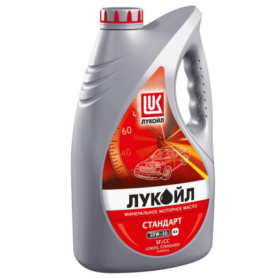 Лукойл Стандарт 10w30 (SF/CC) моторное масло 4 л Лукойл Стандарт 10w30 (SF/CC) моторное масло 4 л