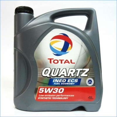 Total Quartz INEO ECS 5w30 C2,A5/B5 моторное масло 4 л Total Quartz INEO ECS 5w30 C2,A5/B5 моторное масло 4 л