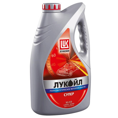 Лукойл Супер 15w40 (SG/CD) моторное масло 4 л Лукойл Супер 15w40 (SG/CD) моторное масло 4 л