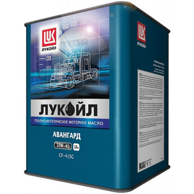 Лукойл Авангард SAE 15W40, API CF-4/SG бидон моторное масло 16 кг Лукойл Авангард SAE 15W40, API CF-4/SG бидон моторное масло 16 кг