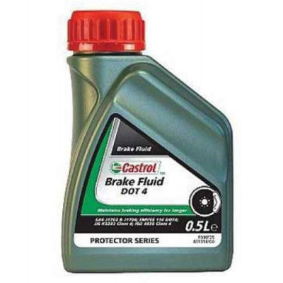 Тормозная жидкость Castrol Brake Fluid DOT-4 0,5 л Тормозная жидкость Castrol Brake Fluid DOT-4 0,5 л