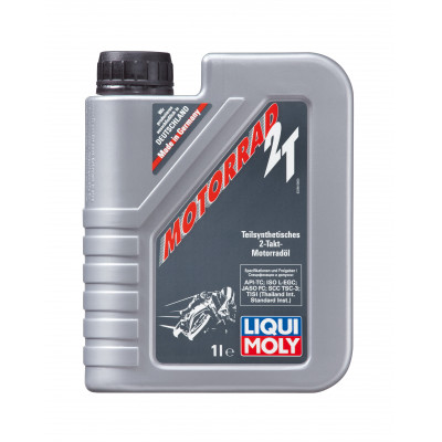 LM3981/1504 Масло двухтактное мотоциклетное полусинтетическое 1 л LM3981/1504 Масло двухтактное мотоциклетное полусинтетическое 1 л