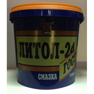 ARGO Смазка Литол-24 банка 900 гр. п/э ARGO Смазка Литол-24 банка 900 гр. п/э