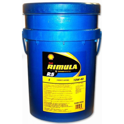 Моторное масло Shell Rimula R5 E10w40 20 л Моторное масло Shell Rimula R5 E10w40 20 л