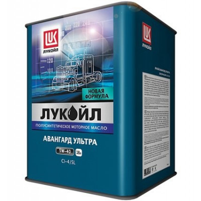 Лукойл Авангард Ультра SAE 5W40 моторное масло 18 л Лукойл Авангард Ультра SAE 5W40 моторное масло 18 л