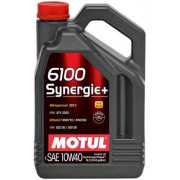 MOTUL 6100 Synergie+SAE 10w40 (4 л) масло моторное