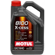MOTUL 8100 X-cess 5w-40 (4 л) масло моторное