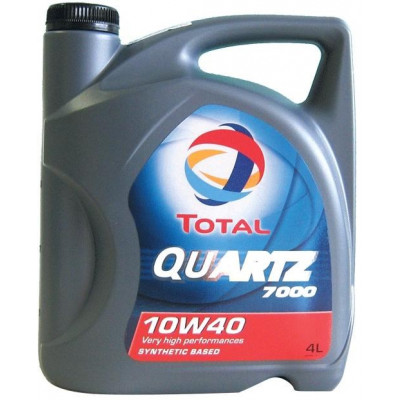 Total Quartz Diesel 7000 10w40 полусинтетическое 4 л моторное масло Total Quartz Diesel 7000 10w40 полусинтетическое 4 л моторное масло