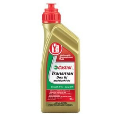 Castrol ATF Dex III Multivehicle (TQ D III) трансмиссионное масло 1 л Castrol ATF Dex III Multivehicle (TQ D III) трансмиссионное масло 1 л