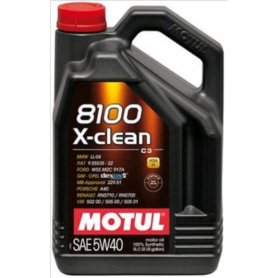 MOTUL 8100 X-Clean 5W40 (4 л) масло моторное MOTUL 8100 X-Clean 5W40 (4 л) масло моторное
