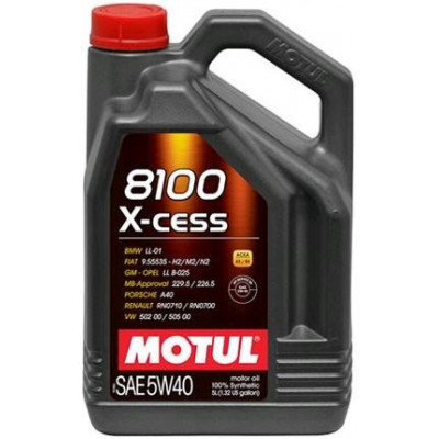 MOTUL 8100 X-cess 5w-40 (5 л) масло моторное MOTUL 8100 X-cess 5w-40 (5 л) масло моторное