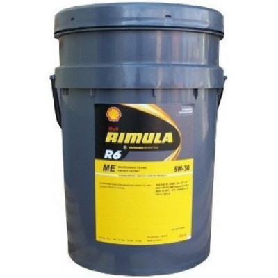 Масло Shell Rimula R6 ME 5w30 20 л Масло Shell Rimula R6 ME 5w30 20 л