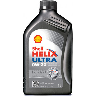 Shell Helix Ultra ECT 0w30 масло 1 л Shell Helix Ultra ECT 0w30 масло 1 л