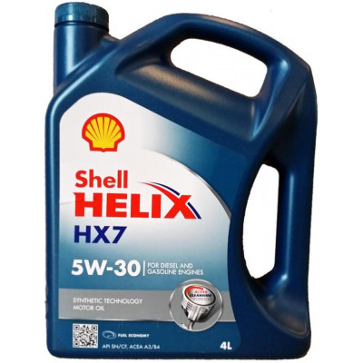 Shell Helix Plus (HX7) 5w30 масло 4 л Shell Helix Plus (HX7) 5w30 масло 4 л