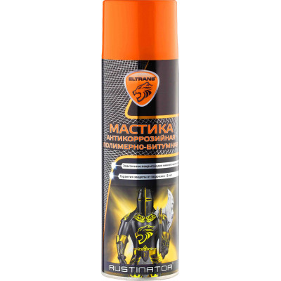 Элтранс Антикоррозийная полимерно-битумная мастика (аэрозоль) EL-0207.02 650 мл. Элтранс Антикоррозийная полимерно-битумная мастика (аэрозоль) EL-0207.02 650 мл.