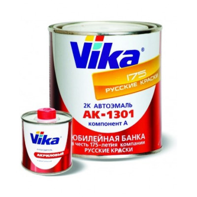 VIKA акриловая автоэмаль АК-1301 Вишневая 02 127 0,85 кг VIKA акриловая автоэмаль АК-1301 Вишневая 02 127 0,85 кг