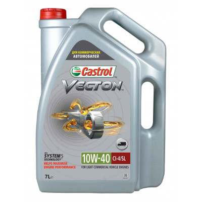 Castrol Vecton 10w40 моторное масло 7 л Castrol Vecton 10w40 моторное масло 7 л