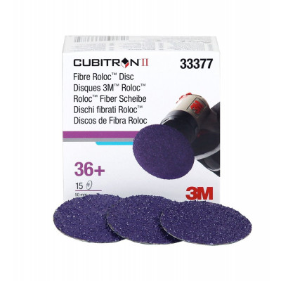 33377 Круг Cubitron™ II Roloc *R200P, 786C, 50мм, 36+15шт/кор., 6 кор./упак. 33377 Круг Cubitron™ II Roloc *R200P, 786C, 50мм, 36+15шт/кор., 6 кор./упак.