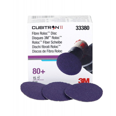 33380 Круг Cubitron™ II Roloc *R200P, 786C, 50мм, 80+15шт/кор., 6 кор./упак. 33380 Круг Cubitron™ II Roloc *R200P, 786C, 50мм, 80+15шт/кор., 6 кор./упак.
