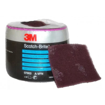 07903 Лист Scotch-Brite CF-SR A VFN пурпурный 150х115мм-35шт/рул 07903 Лист Scotch-Brite CF-SR A VFN пурпурный 150х115мм-35шт/рул