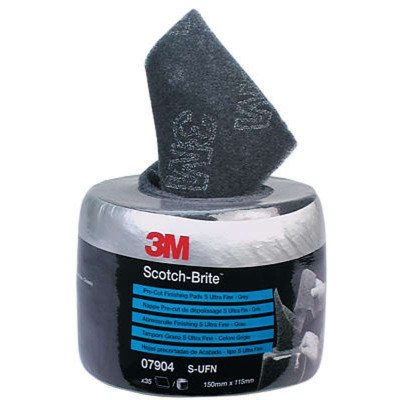 07904 Лист Scotch-Brite CF-SR A UFN серый 150х115мм-35шт - 35шт./рул 07904 Лист Scotch-Brite CF-SR A UFN серый 150х115мм-35шт - 35шт./рул