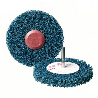 57016 Круг Scotch-Brite CG-ZS S XCS голубой 100мм*13мм, шпиндель 6мм 57016 Круг Scotch-Brite CG-ZS S XCS голубой 100мм*13мм, шпиндель 6мм