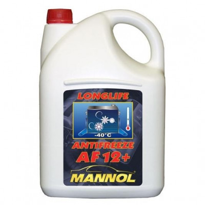 7153 Mannol AF12 красный 5 кг антифриз 7153 Mannol AF12 красный 5 кг антифриз