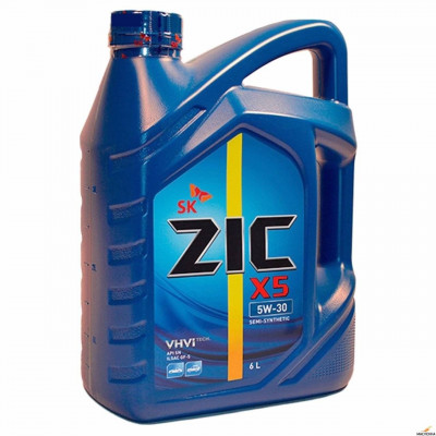 ZIC X5 10w40 Diesel SM моторное масло 6 л ZIC X5 10w40 Diesel SM моторное масло 6 л