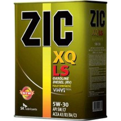 ZIC XQ LS 5w30 моторное масло 4 л ZIC XQ LS 5w30 моторное масло 4 л
