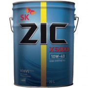 ZIC X5000 10w40 полусинтетическое моторное масло для дизельных грузовых автомобилей 20 л