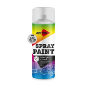 Краска-спрей лак матовый AIM-ONE 450 мл (аэрозоль).Spray paint lacquer matt 450ML SP-ML1