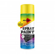 Краска-спрей лимонно-желтая AIM-ONE 450 мл (аэрозоль).Spray paint yellow  450ML SP-LY41