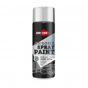 Краска-спрей супер-хром  AIM-ONE 450 мл (аэрозоль).Spray paint chrome  450ML SPC-450