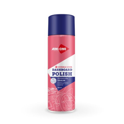 Полироль панели AIM-ONE 220мл (аэрозоль).Dashboard polish-Bubble Gum 220ml DP-BUB Полироль панели AIM-ONE 220мл (аэрозоль).Dashboard polish-Bubble Gum 220ml DP-BUB