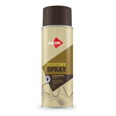 Силиконовая смазка AIM-ONE 450 мл (аэрозоль). SILICONE SPRAY 450ML AD-200 Силиконовая смазка AIM-ONE 450 мл (аэрозоль). SILICONE SPRAY 450ML AD-200
