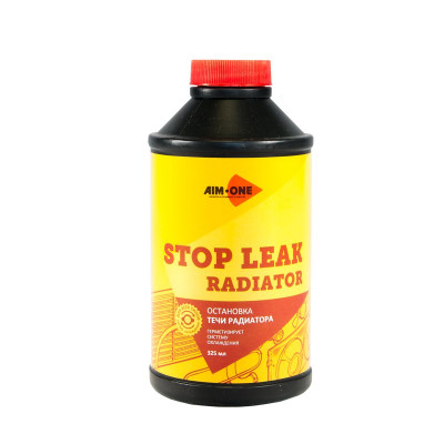 Стоп-течь радиатор AIM-ONE 325 мл (жидкость).Stop leak radiator 325ML SL-340 Стоп-течь радиатор AIM-ONE 325 мл (жидкость).Stop leak radiator 325ML SL-340